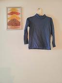 Sous pull garcon bleu marine jbc 5 ans