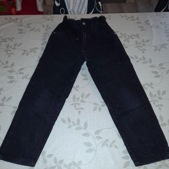 Pantalon en jeans pattes d'éléphant - photo numéro 1