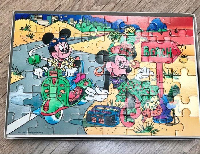 Puzzle Disney 48 pièces avec Mickey et Minnie - photo numéro 2