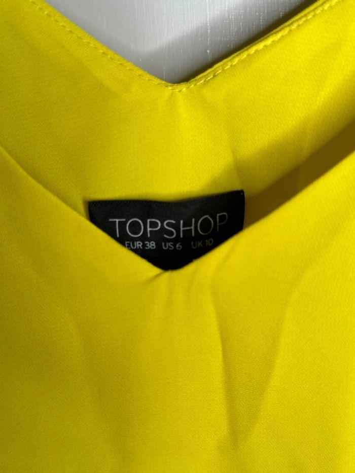 Top senza maniche top shop giallo - photo numéro 2