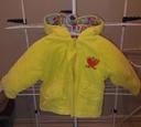 Blouson jaune 6 mois fille