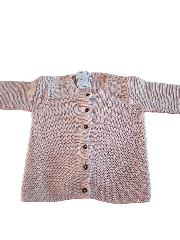 Gilet rose 3 ans