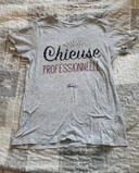 Tee shirt gris taille XS