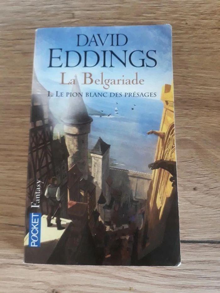 Livre David Eddings La Belgariade Tome 1 Le pon blanc des présages - photo numéro 1