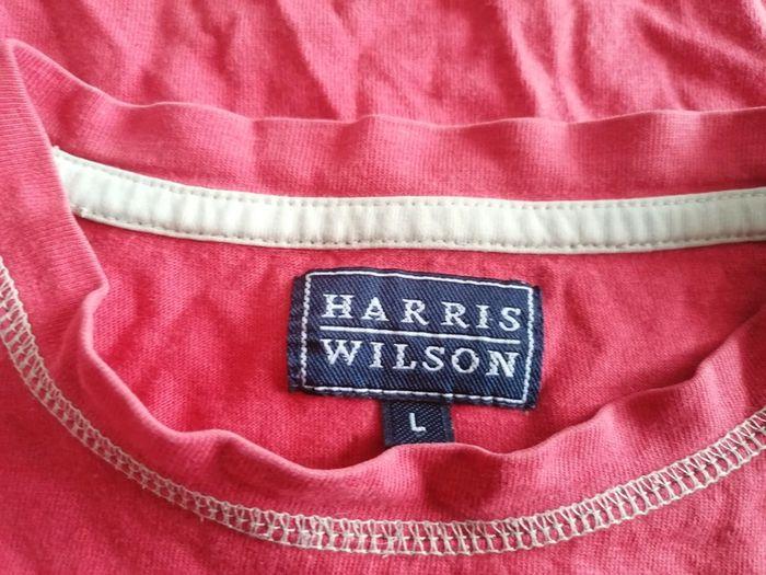 T-shirt rouge homme Harris Wilson taille L - photo numéro 3