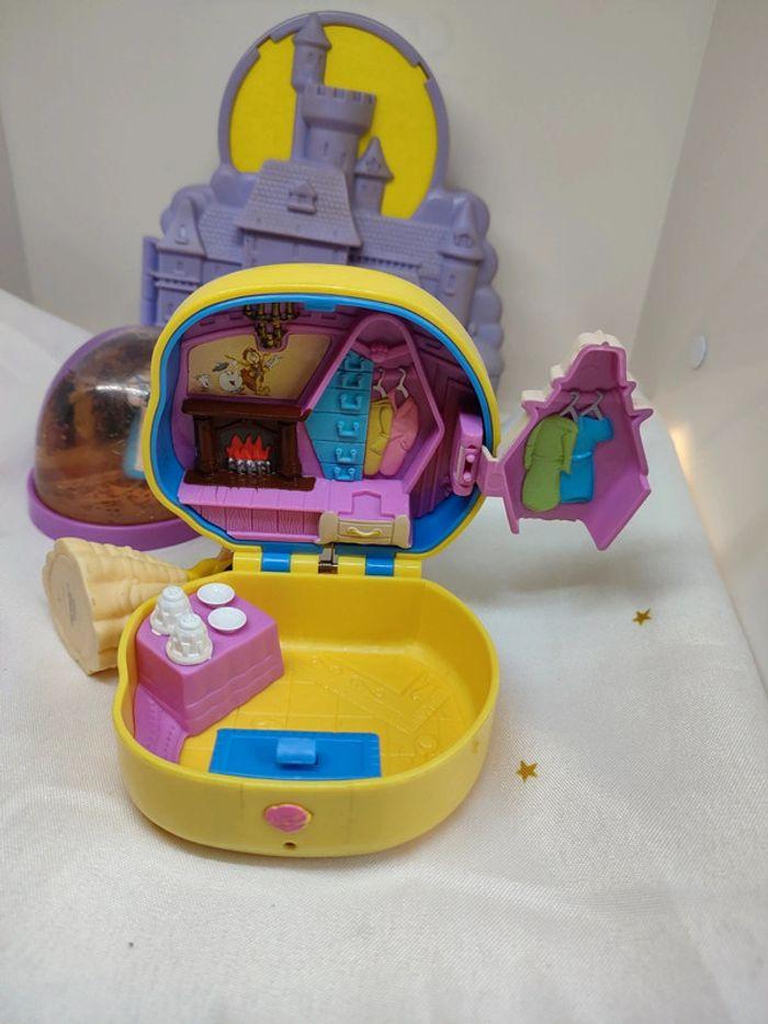 Belle bête princesse Disney château beauty beast make up boîte playset figurine rose polly - photo numéro 12