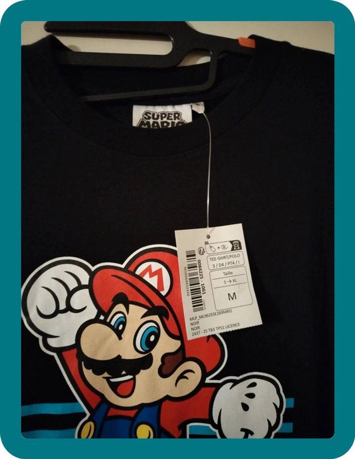 T-shirt super Mario M - photo numéro 2