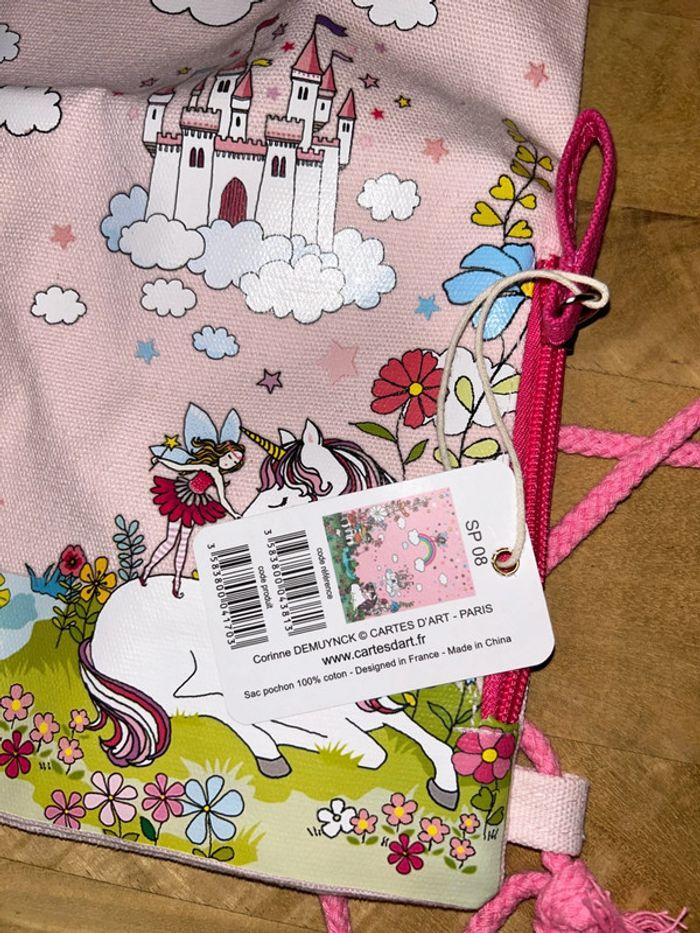 Sac à dos fille fées licorne - photo numéro 3