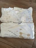 Lot 2 pyjamas coton