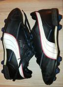 Chaussures de football de collection Puma vintage en cuir / UK 7.5 / point 41 (1991)