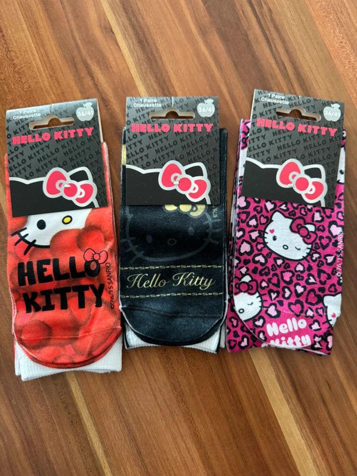 Chaussettes Hello Kitty - photo numéro 1