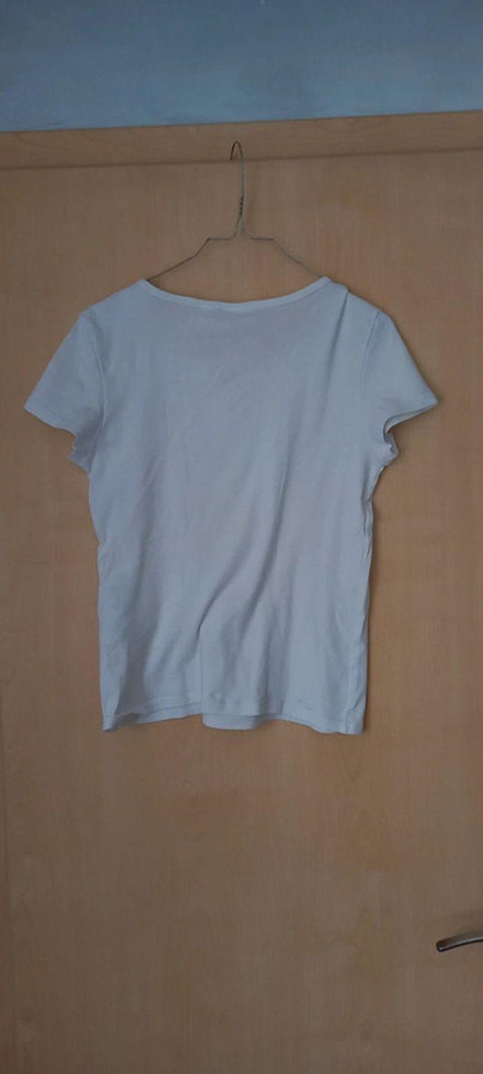 T-shirt blanc fille. Levi's - photo numéro 2