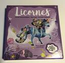 Coffret livre et kit de construction 3D licornes neuf