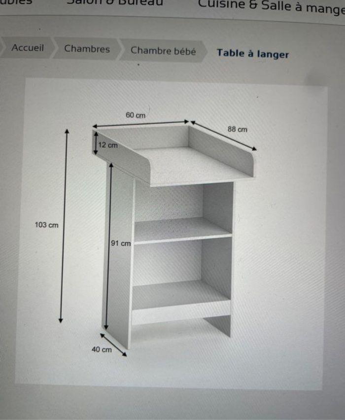 Table / commode a langer - photo numéro 10