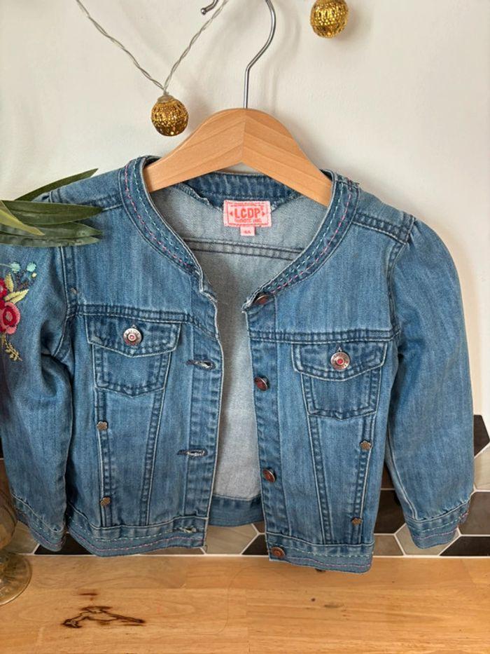 Veste en jean LCDP 4 ans - photo numéro 3