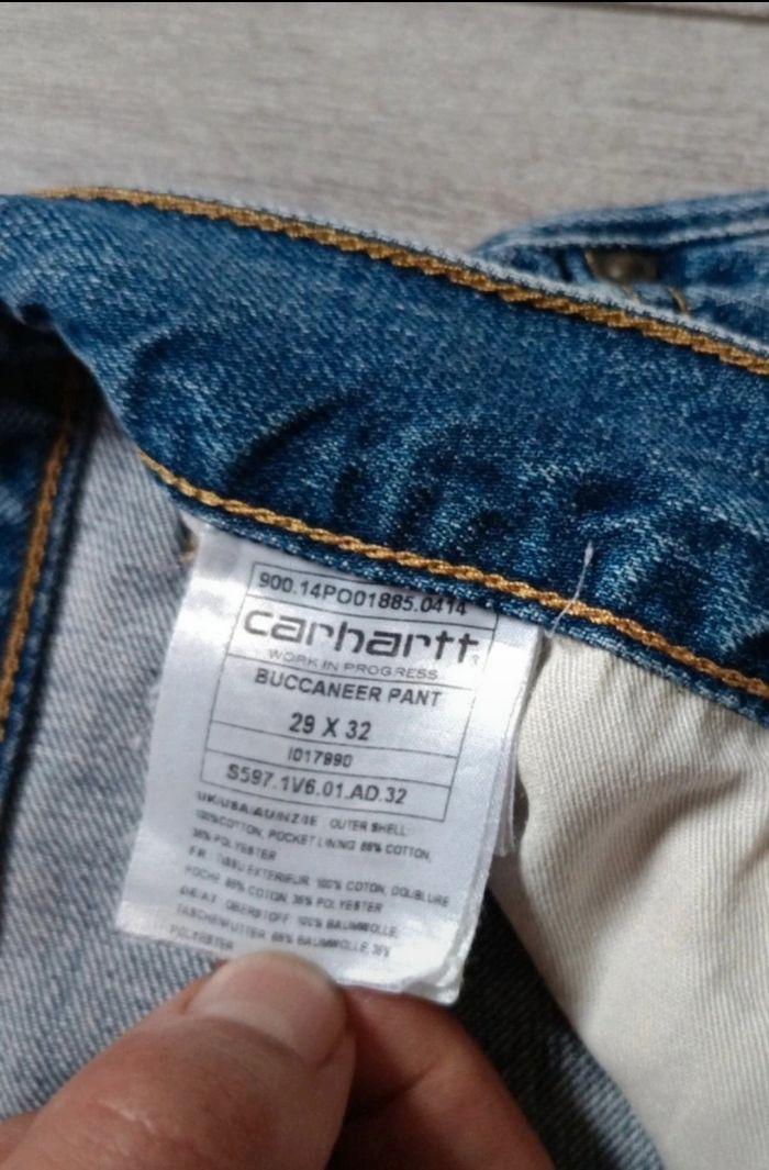 Jean Carhartt avec fermeture boutonnée taille 38 - photo numéro 8