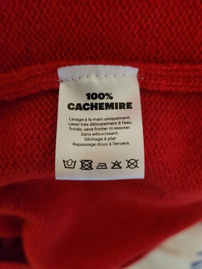 pull 100% Cachemire From Future rouge taille S - photo numéro 3