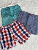 Lot de 3 short taille 9 mois