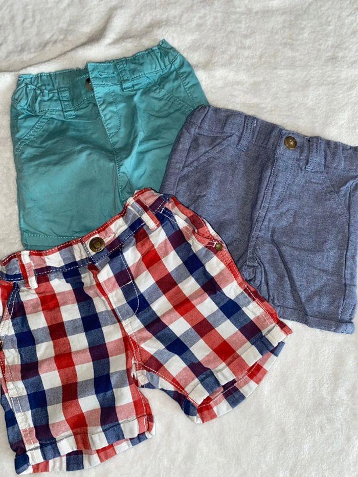 Lot de 3 short taille 9 mois - photo numéro 1