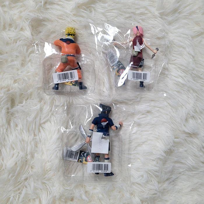 Lot NEUF 3 Figurines Naruto, Sasuke et Sakura - Comansi - photo numéro 2