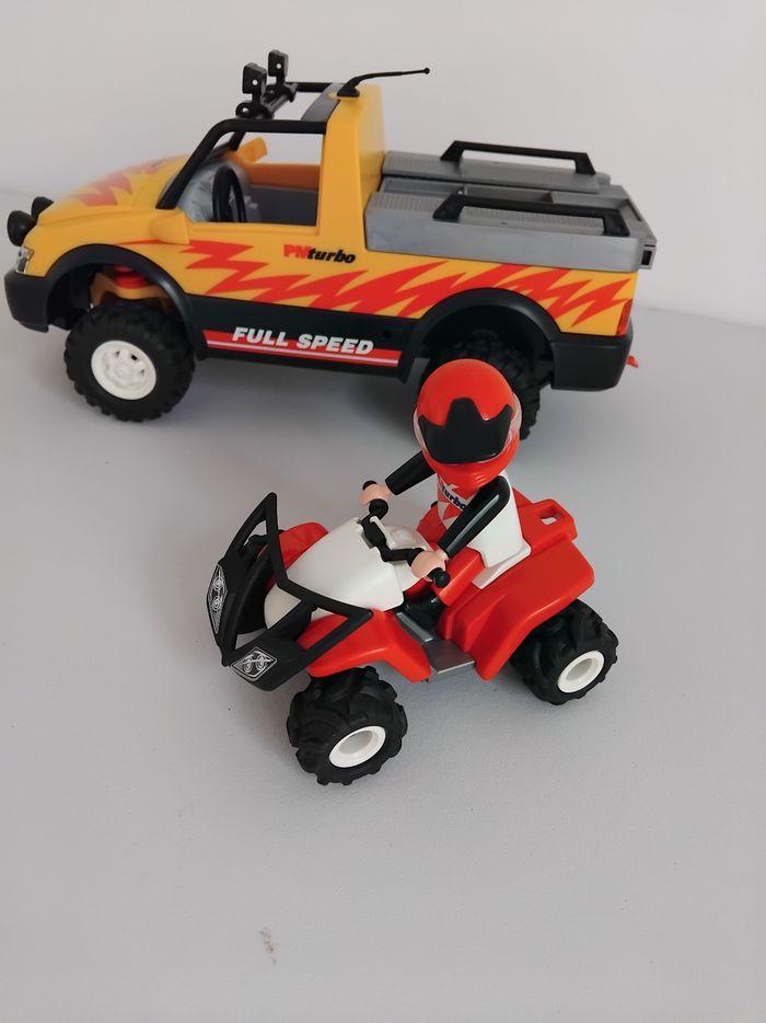 🛻 Playmobil Voiture 4x4 et Quad de Course - photo numéro 3