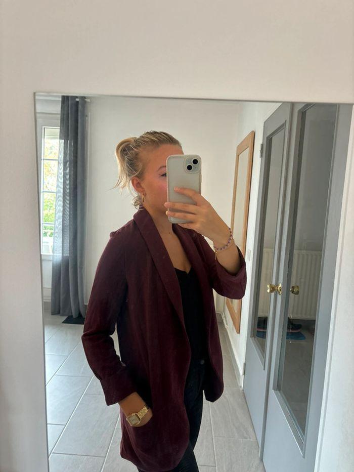 Petite veste bordeaux pimkie - photo numéro 2