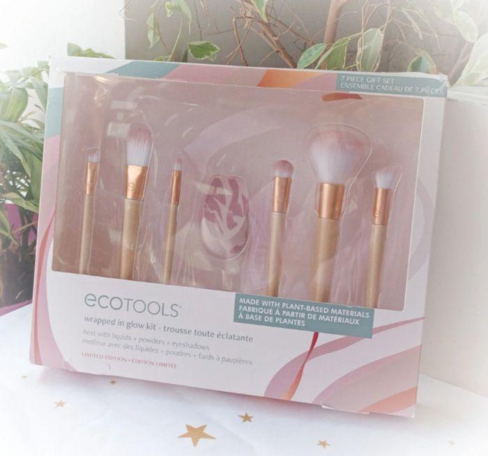 Ecotools trousse pinceau éclatante édition limitée naturel plante - photo numéro 1