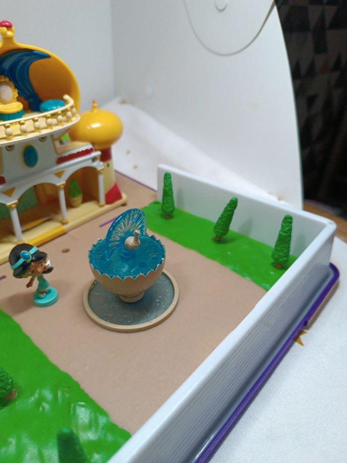 Livre Book story miniature animator Polly pocket playset jasmine Aladdin Aladin Disney palais palace - photo numéro 12