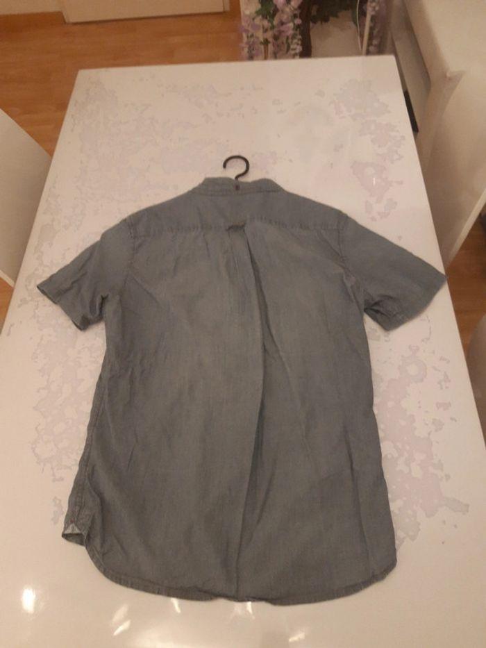 Chemise jean manches courtes homme element taille 36 S - photo numéro 13