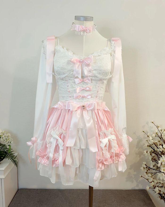 Robe style Princesse Lolita Cosplay Barbie Kawaii - photo numéro 4