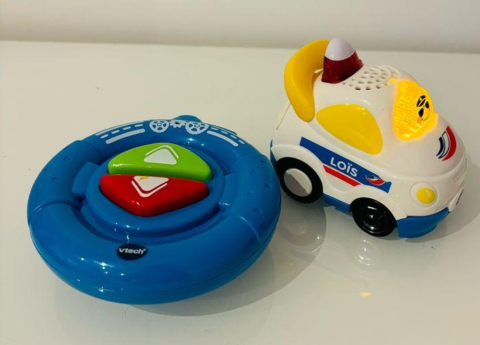 vtech tut tut bolides 1-5 ans Loïs super police voiture télécommandée radiocommandée parlante musicale super garage maxi circuit pompier policier véhicule camion avion moto copains animo lot SOP77 - photo numéro 3