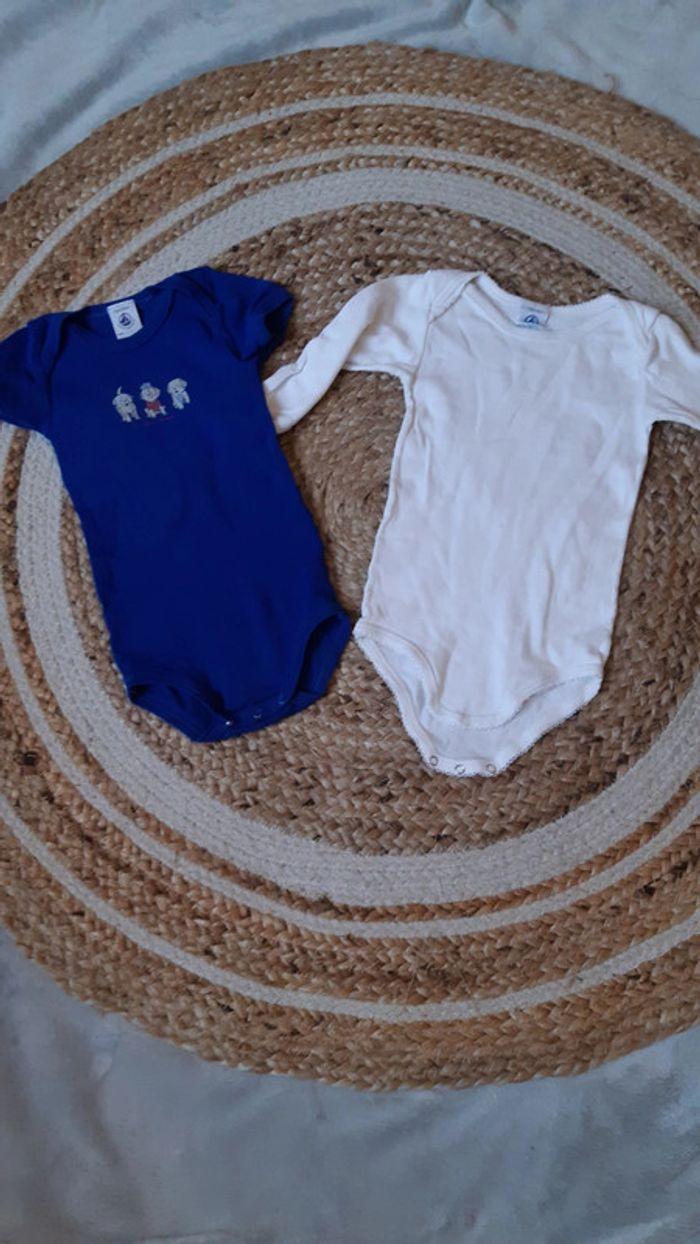 Lot de 1 bodys petit bateau - photo numéro 1