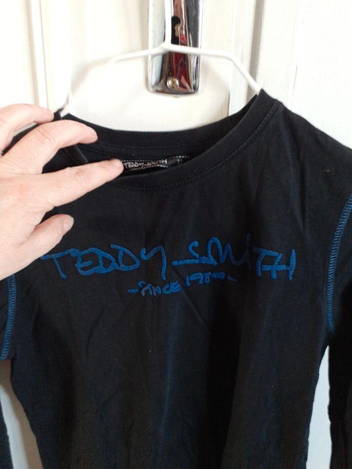 T shirt manches longues teddy Smith 10 ans - photo numéro 2