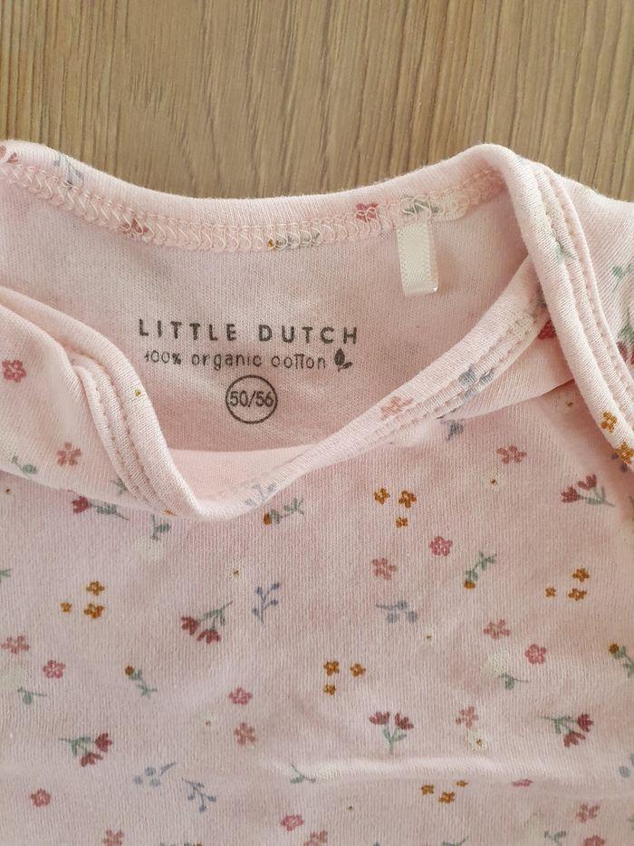 Bodie body little dutch fleur liberty 1 mois rose pale - photo numéro 4