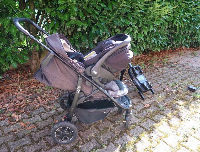 Poussette Joie Litetrax + coque  joie igemm+ isofix - photo numéro 2