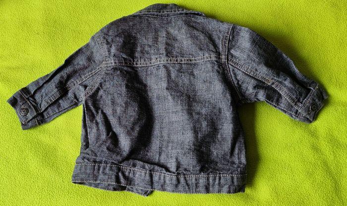 Veste en jean grise orchestra bébé 6m - photo numéro 2