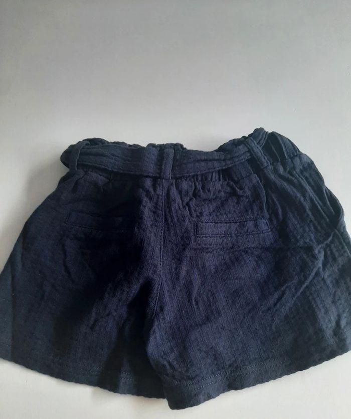 short et pantacourt Okaïdi marine taille 4 ans / 104 cm - photo numéro 3