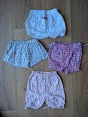 Lot de short taille 6 mois