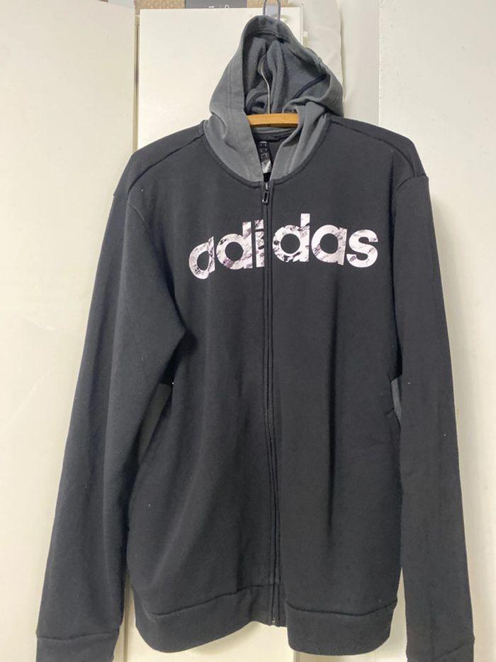 Veste à capuche, / sweat a capuche adidas / pull à capuche avec zip . Adidas. Taille M. - photo numéro 6