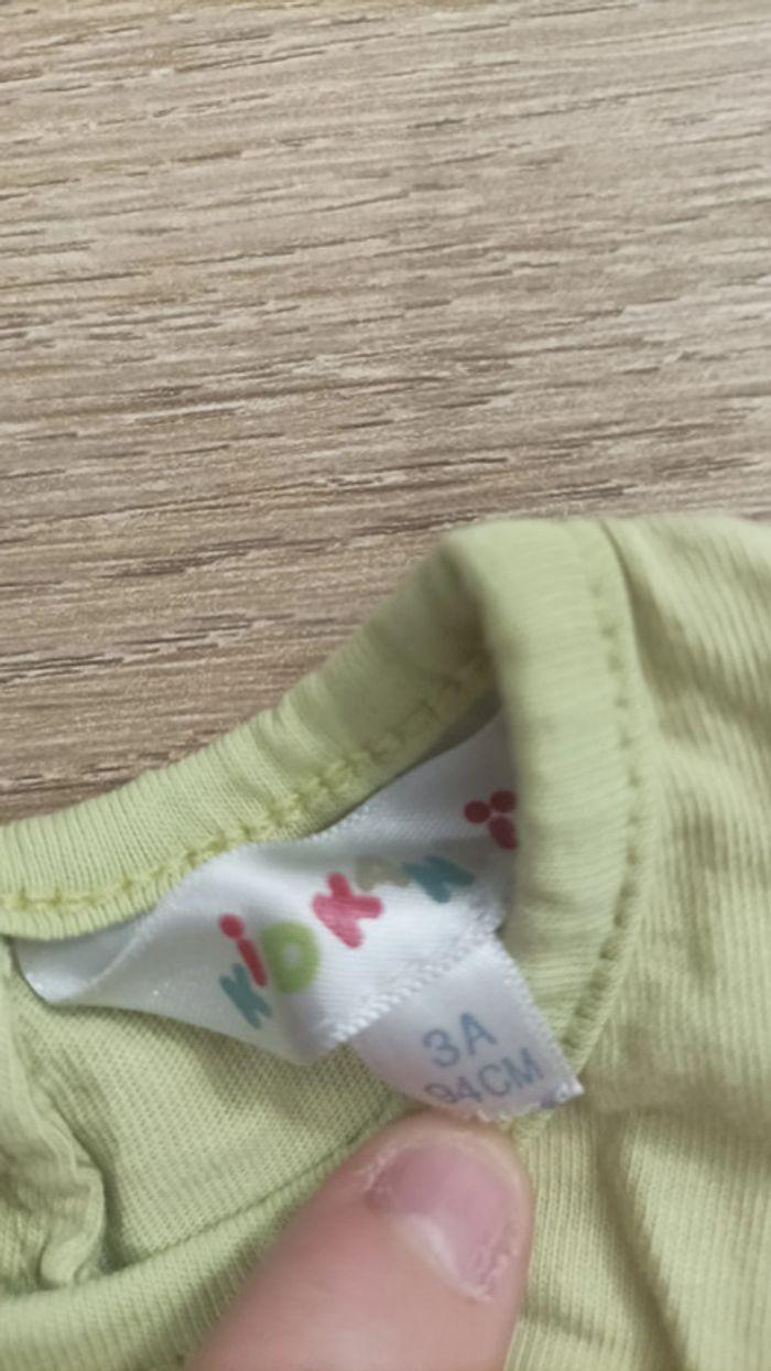 Pull vert Kidkanai 3 ans - photo numéro 3