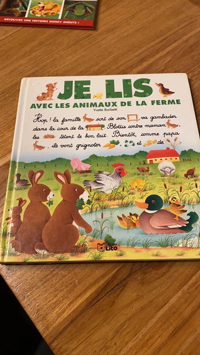 Je lis avec les animaux de la ferme - photo numéro 1