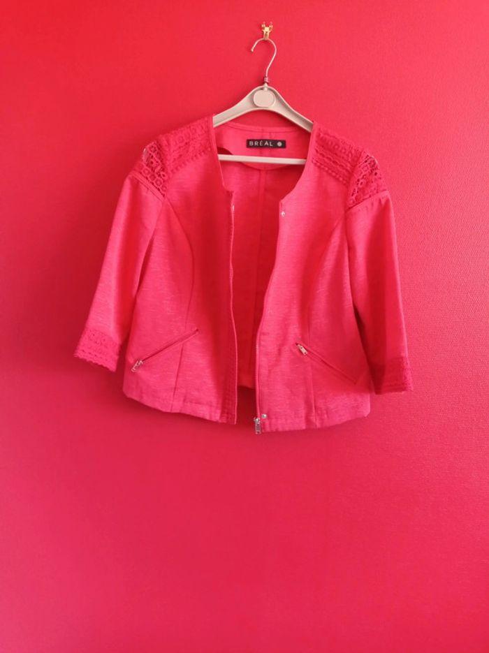 Veste Rouge Breal taille 42 - photo numéro 3