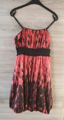 Robe Vila rouge et noire