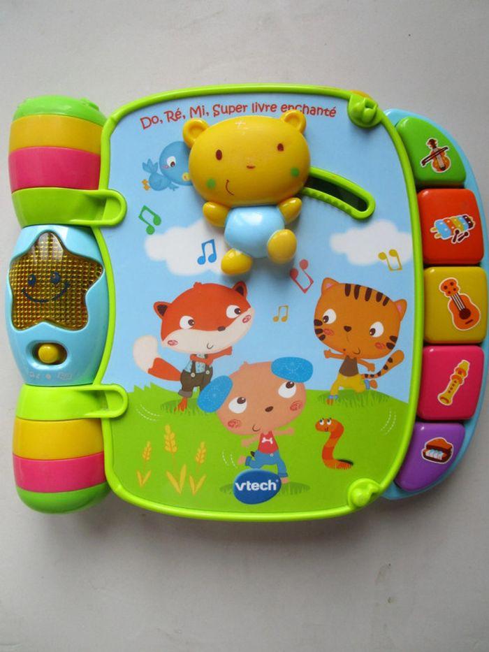 Vtech Jouet Musical - Do, Ré, Mi Super Livre Enchanté - photo numéro 1