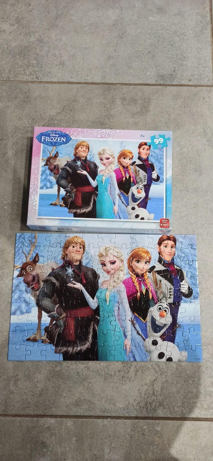 Puzzle 99 pièces la reine des neiges - photo numéro 1