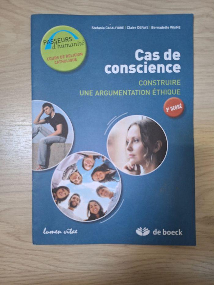 Manuel scolaire de religion - De Boeck - Cas de conscience - photo numéro 1