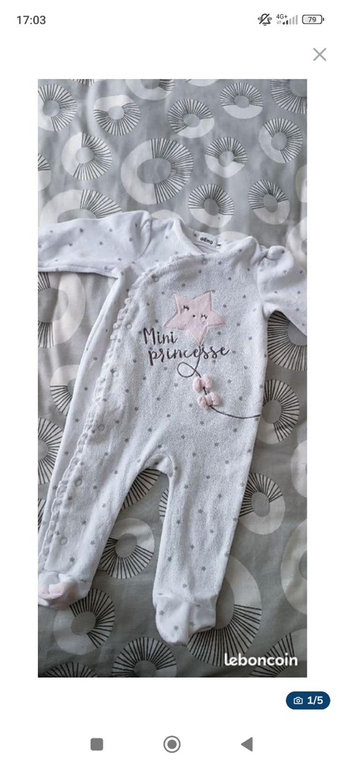 Pyjamas bébé fille 6 mois - photo numéro 2