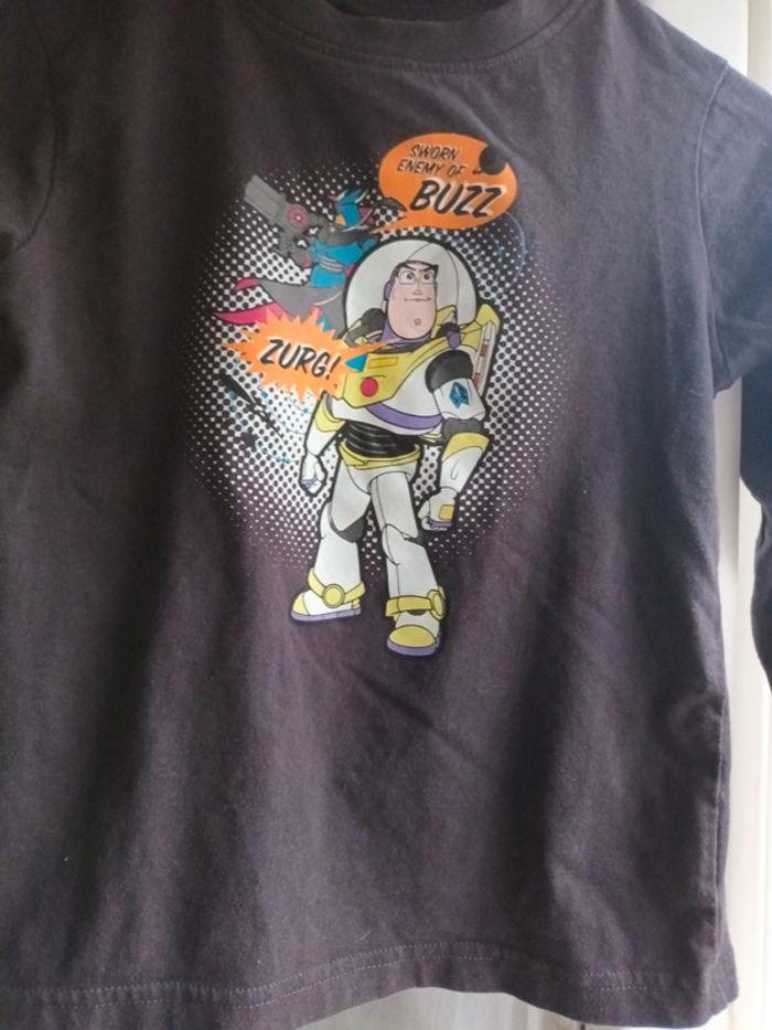 Tee-shirt manches longues Buzz l'éclair T6ans/Disney - photo numéro 3