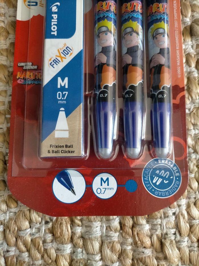 Stylos Frixon effaçables bleu + 3 recharges - photo numéro 3