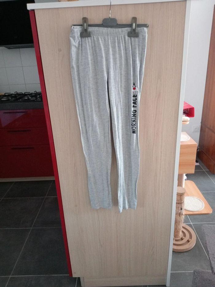 Pantalon pyjama gris taille 14ans - photo numéro 1